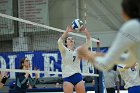 VB vs MHC  Wheaton Women's Volleyball vs Mount Holyoke College. - Photo by Keith Nordstrom : Wheaton, Volleyball, VB